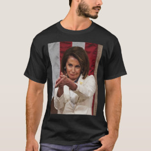 Camiseta Graciosa Nancy Pelosi resalta el meme contra Trump