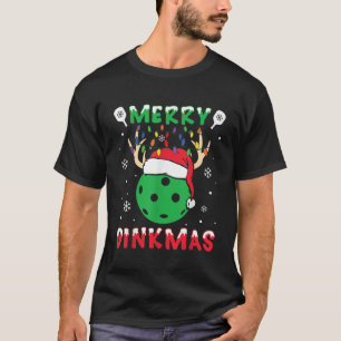 Camiseta Graciosa Navidad de los renos de Navidad Santa Mer