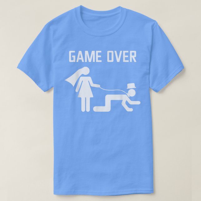 Camiseta Graciosa novia Groom Boda Bachelor Bachelorette Pa (Diseño del anverso)