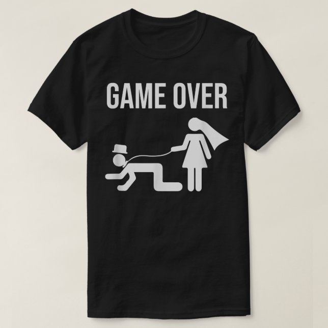 Camiseta Graciosa novia Groom Boda Bachelor Bachelorette Pa (Diseño del anverso)