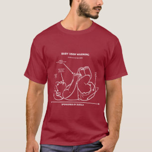 Camiseta Graciosa nueva instrucción de papá nuevas instrucc