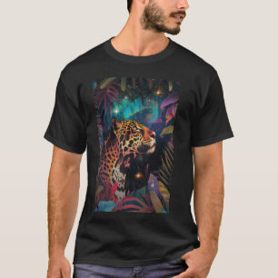 Camiseta Graciosa oferta gráfica de arte jaguar Inspirador