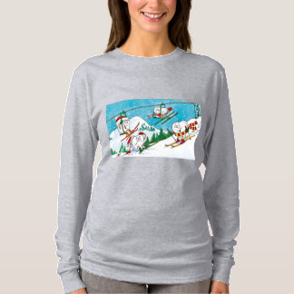 Camiseta Graciosa oficina dental de invierno