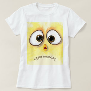 Camiseta graciosa Ojos sorprendidos - Texto Person