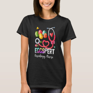 Camiseta Graciosa Óptica Oncología Enfermera Bunny Stethosc