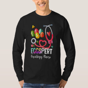 Camiseta Graciosa Óptica Oncología Enfermera Bunny Stethosc