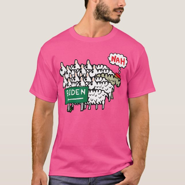 Camiseta Graciosa oveja antibida (Anverso)