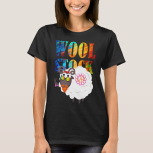 Camiseta Graciosa Oveja Hippy Woolstock para espineros de m