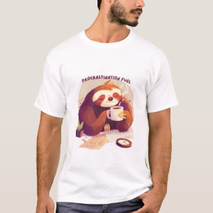 Camiseta graciosa para café - Combustible para dil