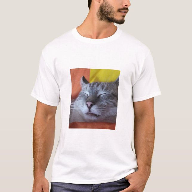 Camiseta Graciosa para Gato (Anverso)