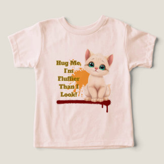 Camiseta Graciosa Para Gatos, Kawaii Animal Tee