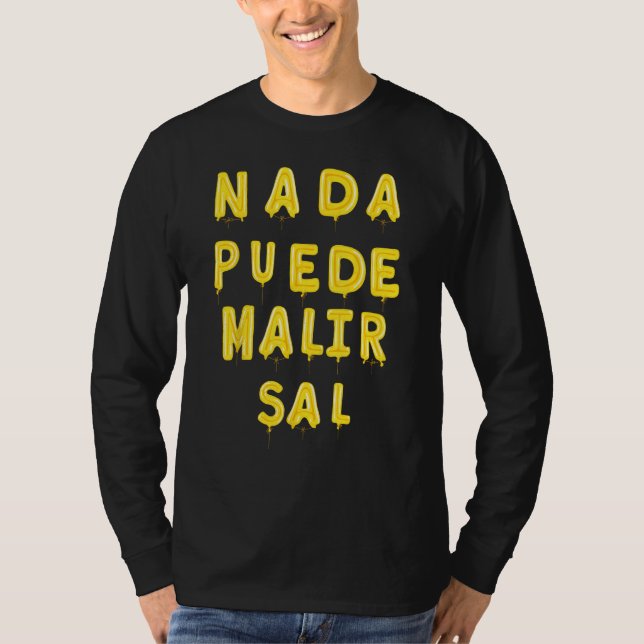 Camiseta Graciosa Para Latinos Hispanos in Spanish (Anverso)