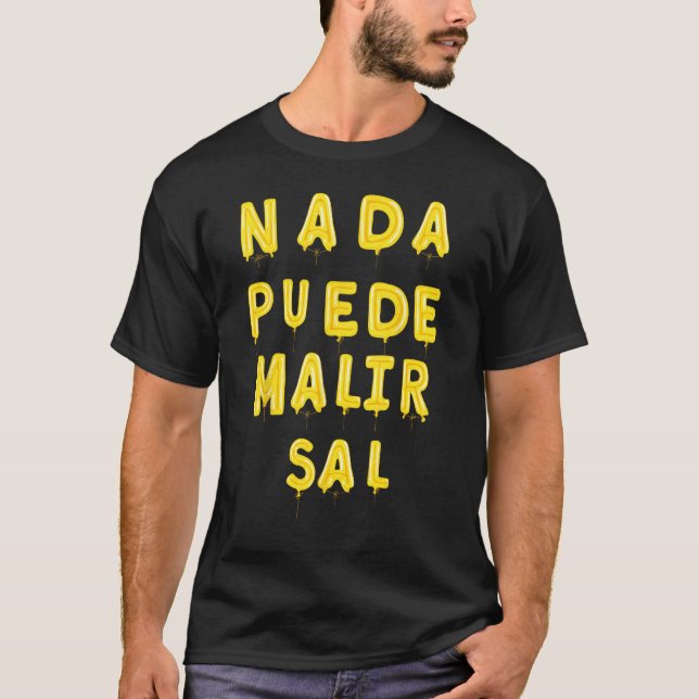 Camiseta Graciosa Para Latinos Hispanos in Spanish (Anverso)