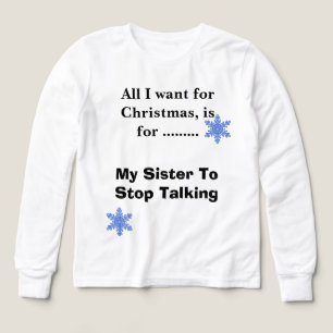 Camiseta Graciosa Para Niños De Larga Manga Tee