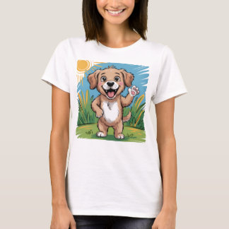 Camiseta graciosa para niños de perro - Personaliz