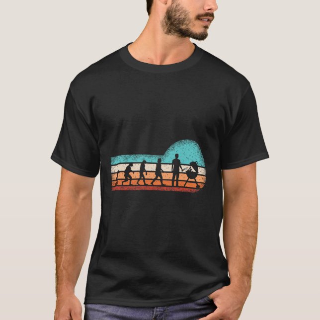 Camiseta Graciosa parrillada de Evolución Barbacoa (Anverso)