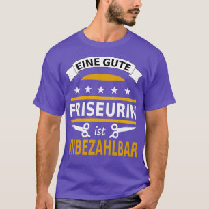 Camiseta graciosa peluquera diciendo que Haistylista se cor