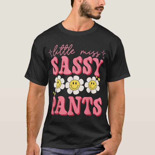 Camiseta Graciosa Pequeña Señorita Sy Vuelve A La Escuela D (Anverso)