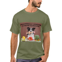 Camiseta Graciosa Perro Imprimir Seguí Mi Nariz