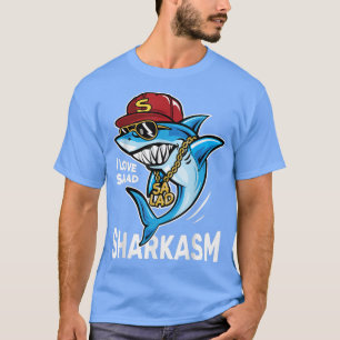 Camiseta Graciosa Personalizado de tiburón vegetariano vega