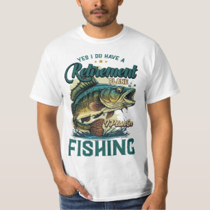 Camiseta Graciosa Pesca De Camisas De Pesca En El Mal Día G