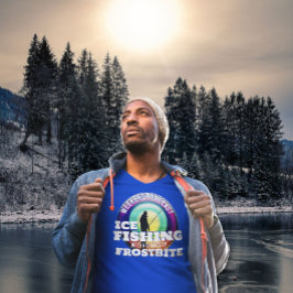 Camiseta Graciosa Pesca de Hielo