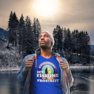 Camiseta Graciosa Pesca de Hielo