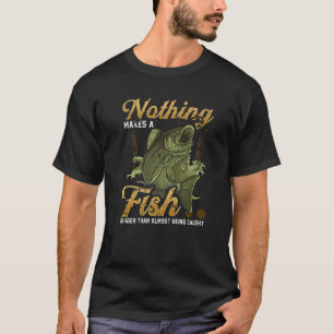 Camiseta Graciosa Pesca en aguas profundas Regalos de pesca