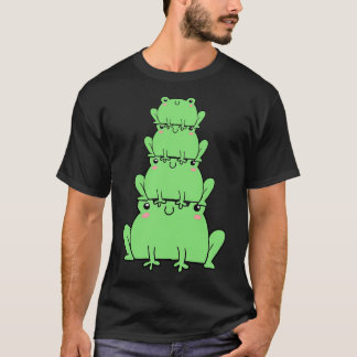 Camiseta Graciosa pila de ranas