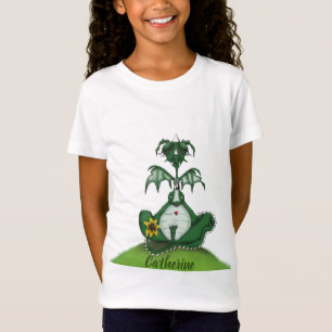 Camiseta Graciosa pintura de dragones de Yogi