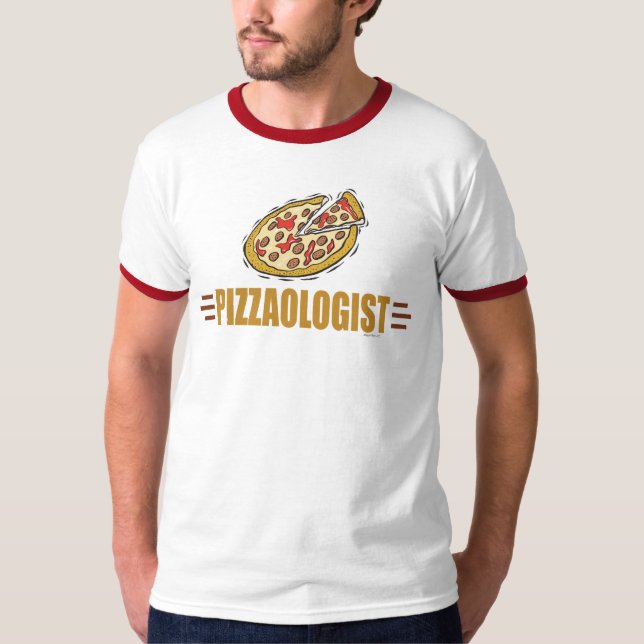 Camiseta Graciosa pizza (Anverso)