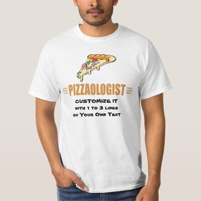 Camiseta Graciosa pizza (Anverso)