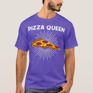 Camiseta Graciosa Pizza Art Para Mujeres Chicas Pizza Slic 