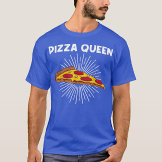 Camiseta Graciosa Pizza Art Para Mujeres Chicas Pizza Slic