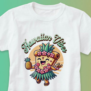 Camiseta Graciosa pizza hawaiana Summer Beach Vibes Shirt