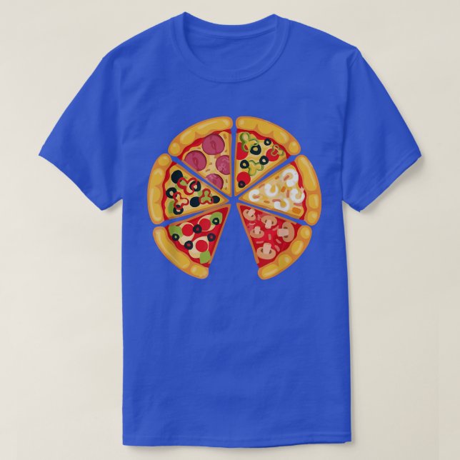 Camiseta Graciosa Pizza Slice Para Sus Parejas Y Sus Pareja (Diseño del anverso)