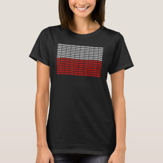 Camiseta Graciosa polska poland flag kurwa