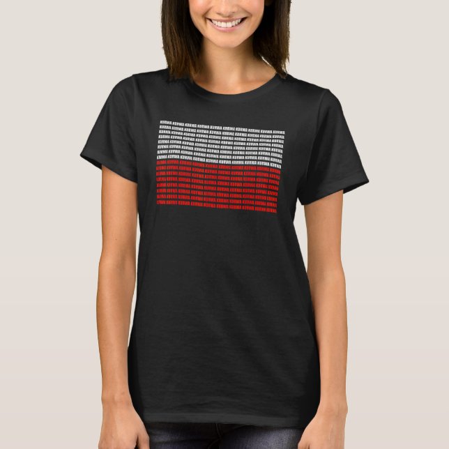 Camiseta Graciosa polska poland flag kurwa (Anverso)
