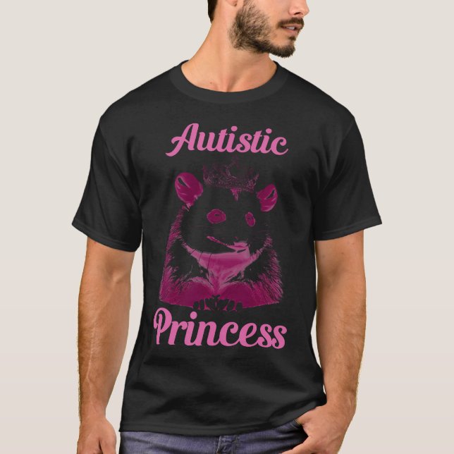 Camiseta Graciosa Princesa Autista (Anverso)