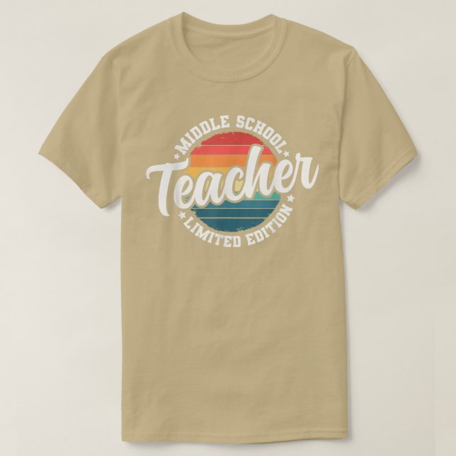 Camiseta Graciosa profesión de profesor de secundaria (Diseño del anverso)