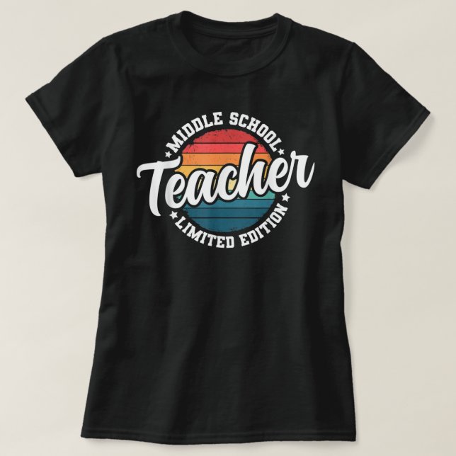 Camiseta Graciosa profesión de profesor de secundaria (Diseño del anverso)