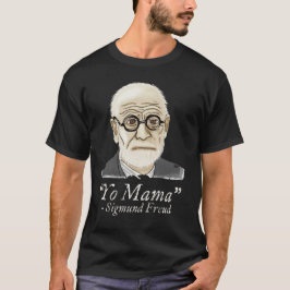 Camiseta Graciosa psicología de Freud