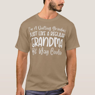 Camiseta Graciosa Quilación Abuela Cita Cosecha De Amante