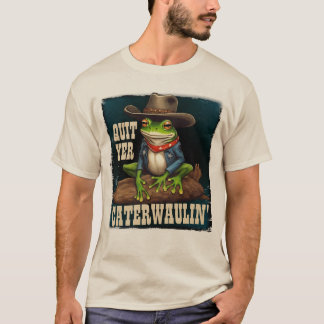 Camiseta Graciosa rana vaquera occidental caterwaulin perso