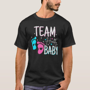 Camiseta Graciosa Revelación De Género Del Equipo Fiesta De
