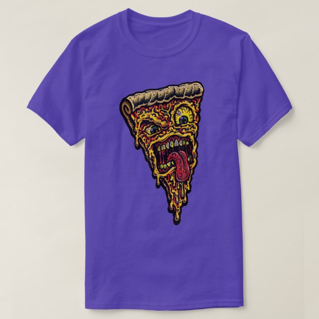 Camiseta Graciosa Ropa De Pizza  (Diseño del anverso)
