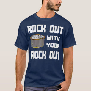 Camiseta Graciosa sacudida con tu cocina lenta de Crock Out