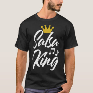 Camiseta Graciosa Salsa Dance Tee Shirs Salsa King