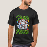 Camiseta Graciosa Santa Querida Santa Define Bonita Christm<br><div class="desc">Funny Santa Dear Santa Define Navidades traviesos</div>