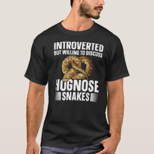 Camiseta Graciosa serpiente de Hognose Hognoso Lover Pr